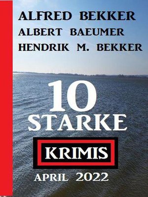 cover image of 10 starke Krimis April 2022